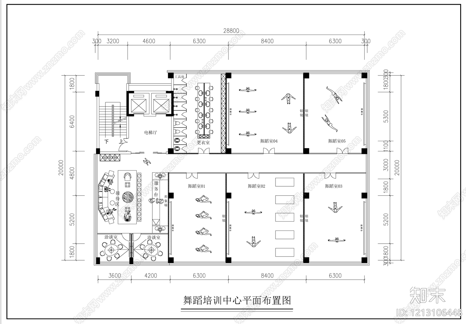 现代培训中心施工图下载【ID:1213106448】
