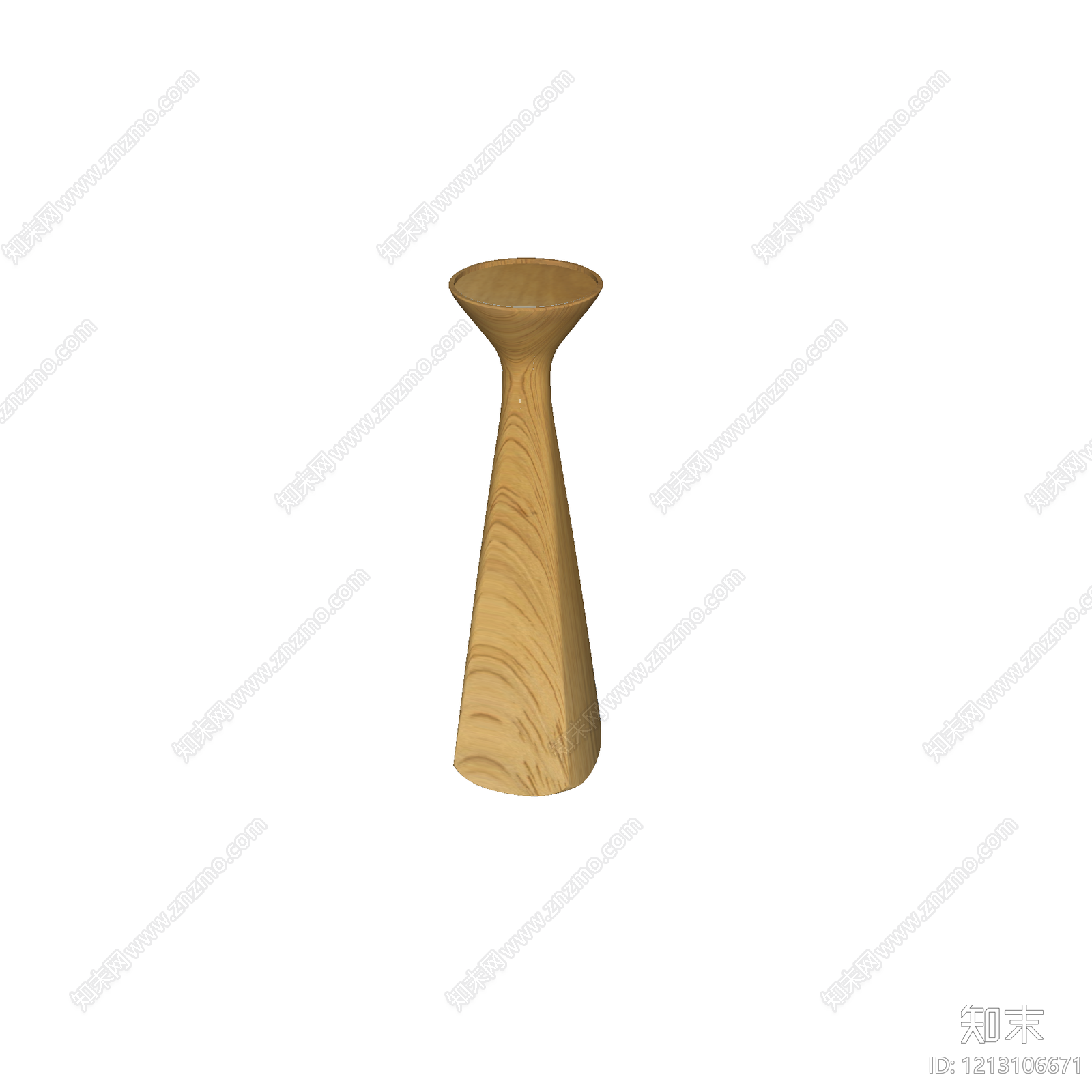 原木风边几SU模型下载【ID:1213106671】
