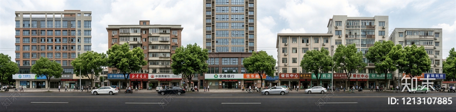 建筑外立面高清贴图材质