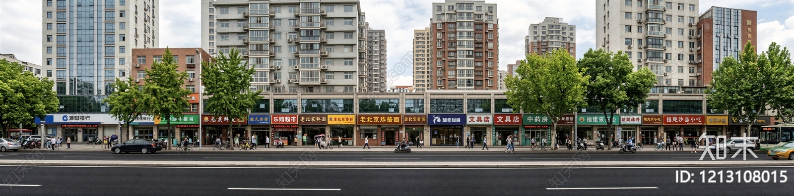 建筑外立面高清贴图材质