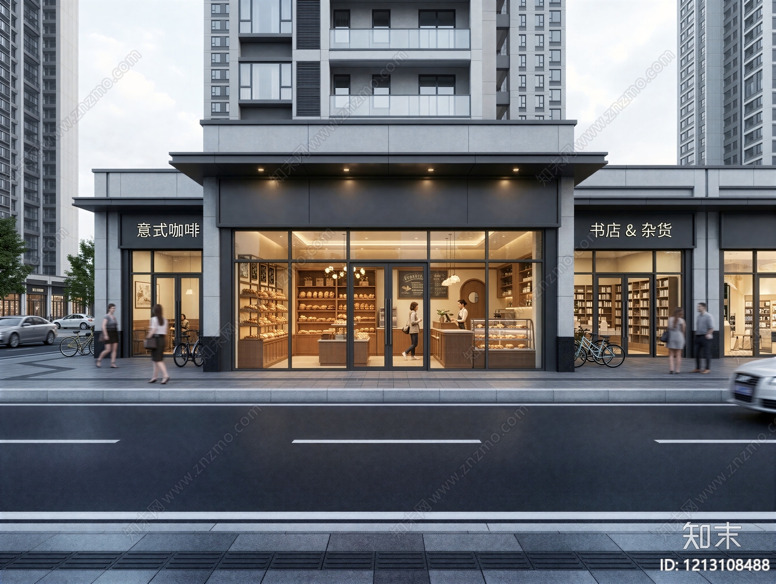建筑外立面高清贴图材质