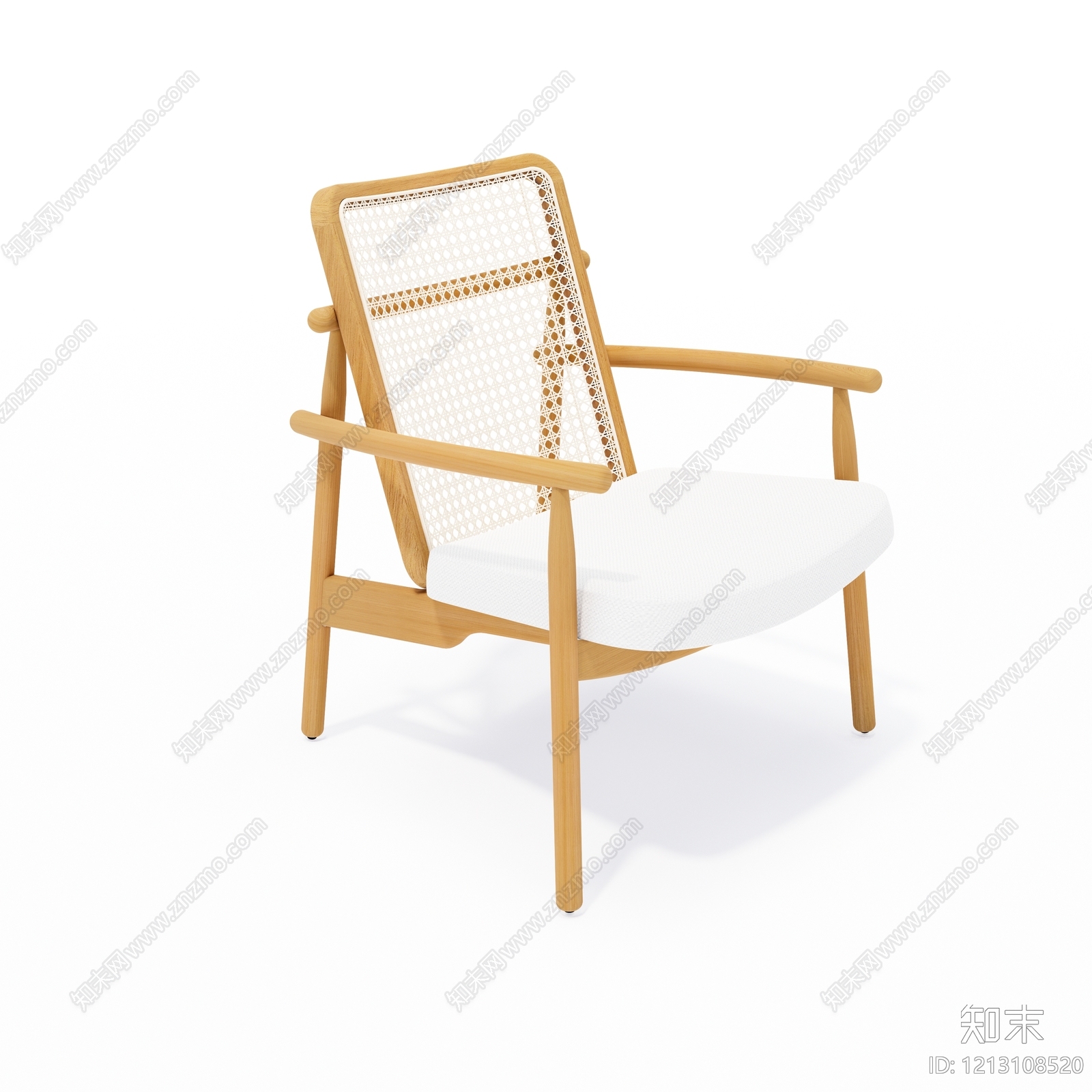 中古风休闲椅SU模型下载【ID:1213108520】