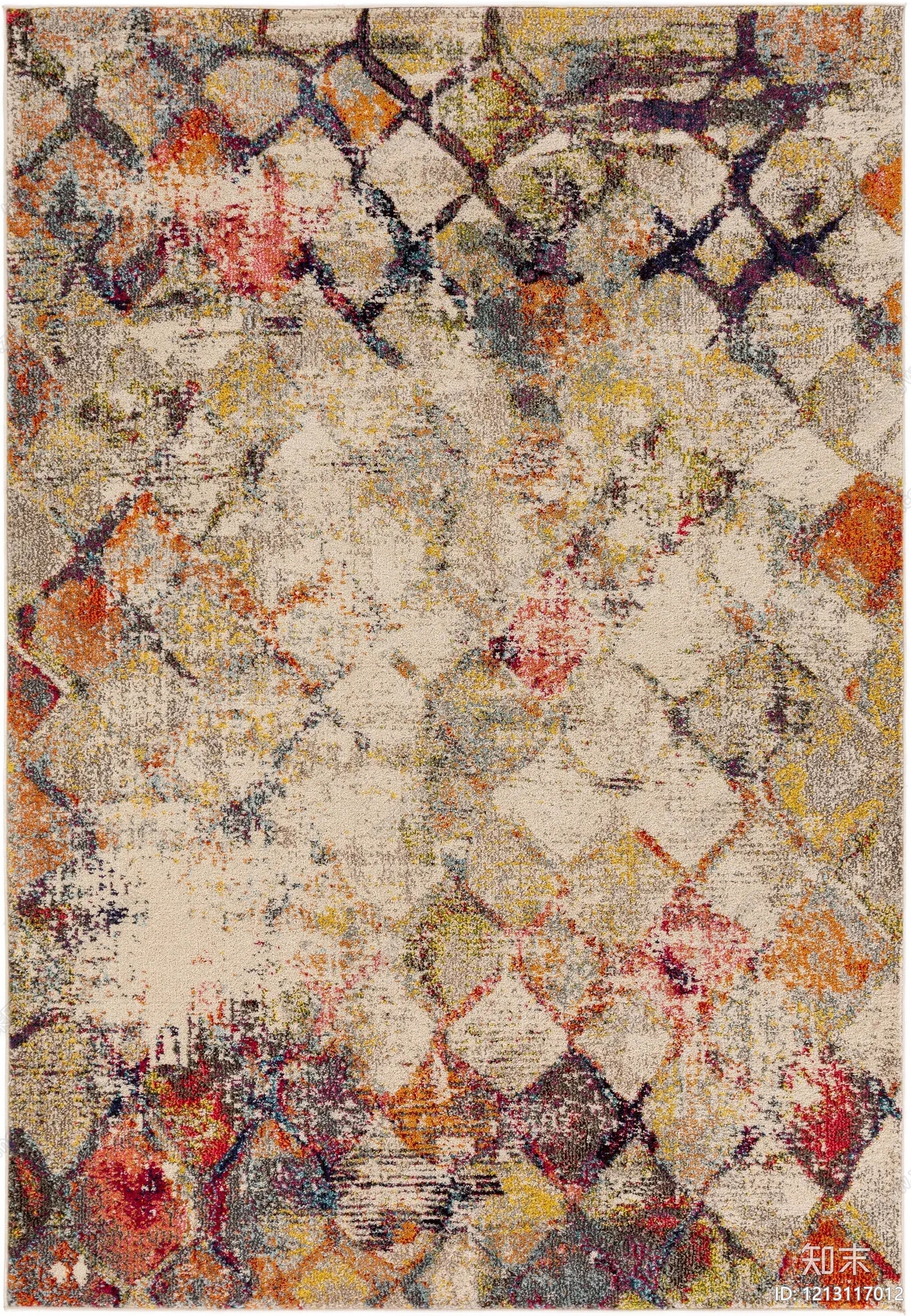 现代条纹地毯贴图下载【ID:1213117012】