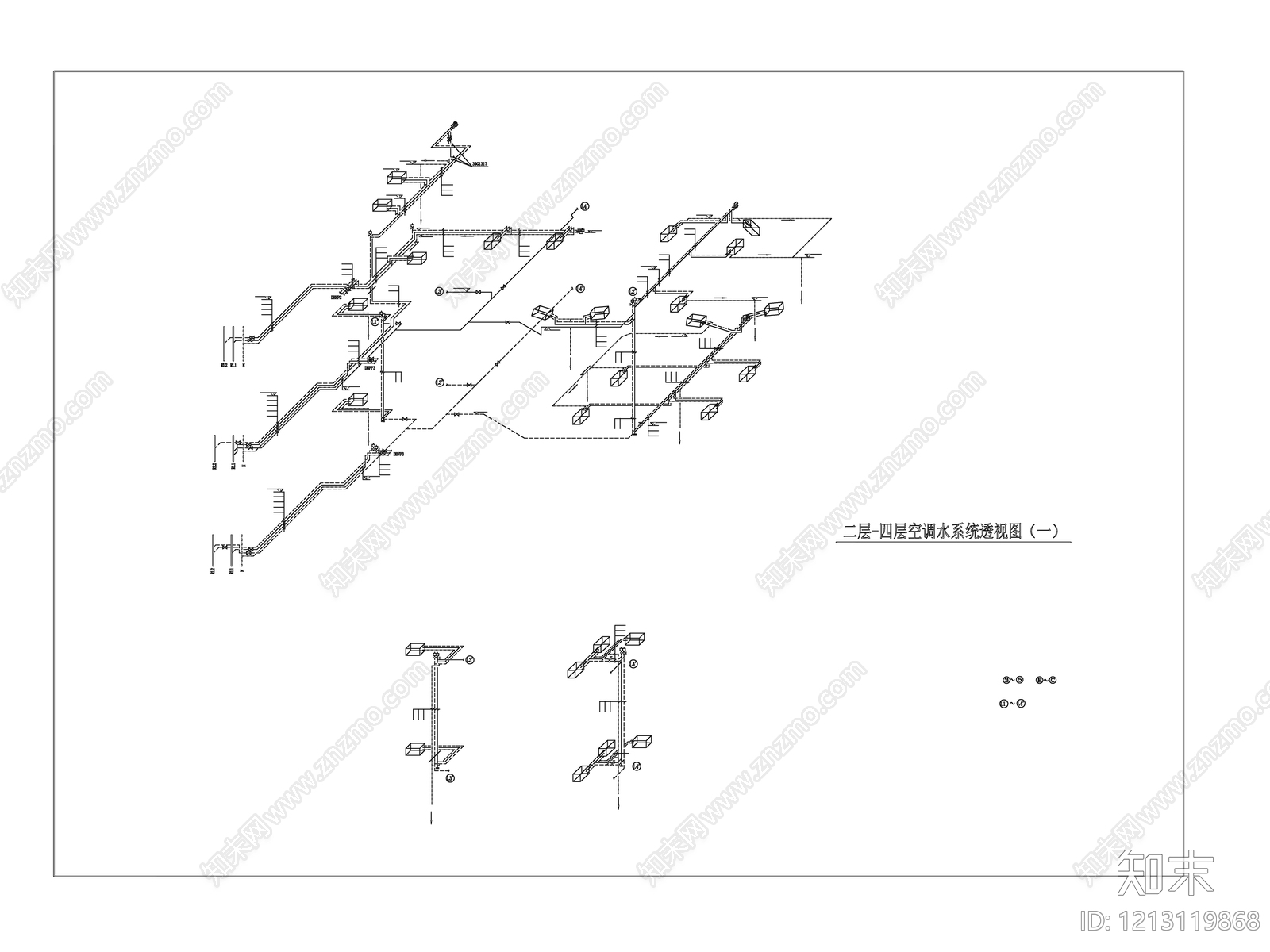 暖通节点cad施工图下载【ID:1213119868】