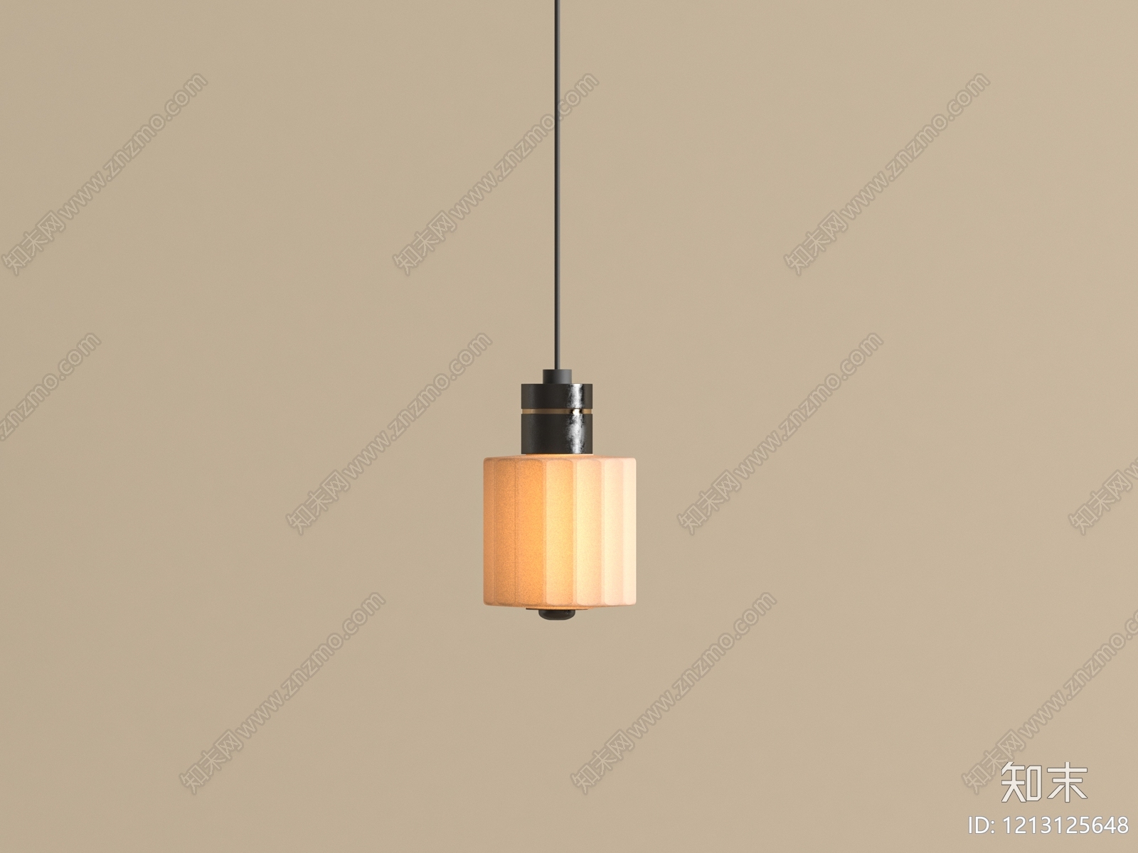 现代吊灯SU模型下载【ID:1213125648】