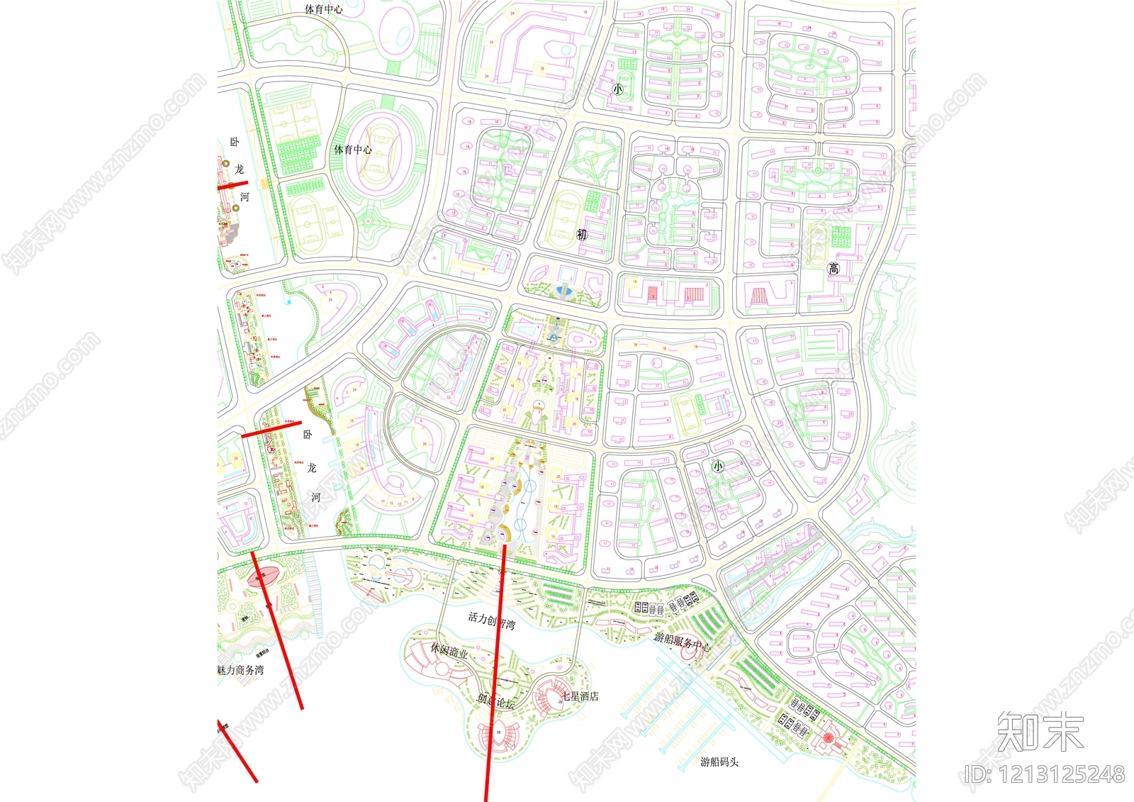 城市规划施工图下载【ID:1213125248】