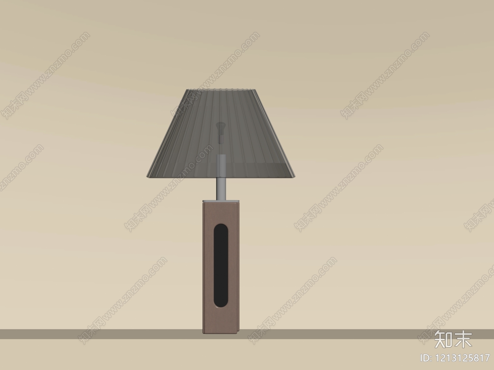 现代台灯SU模型下载【ID:1213125817】