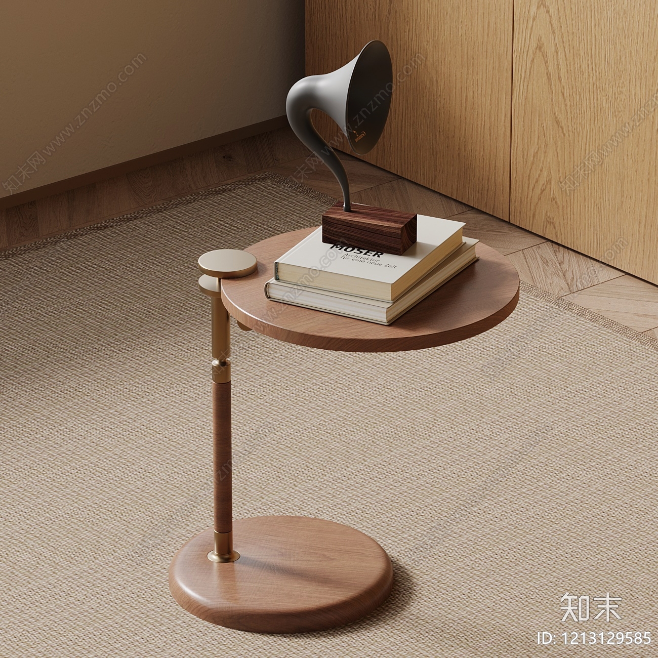 中古风边几SU模型下载【ID:1213129585】