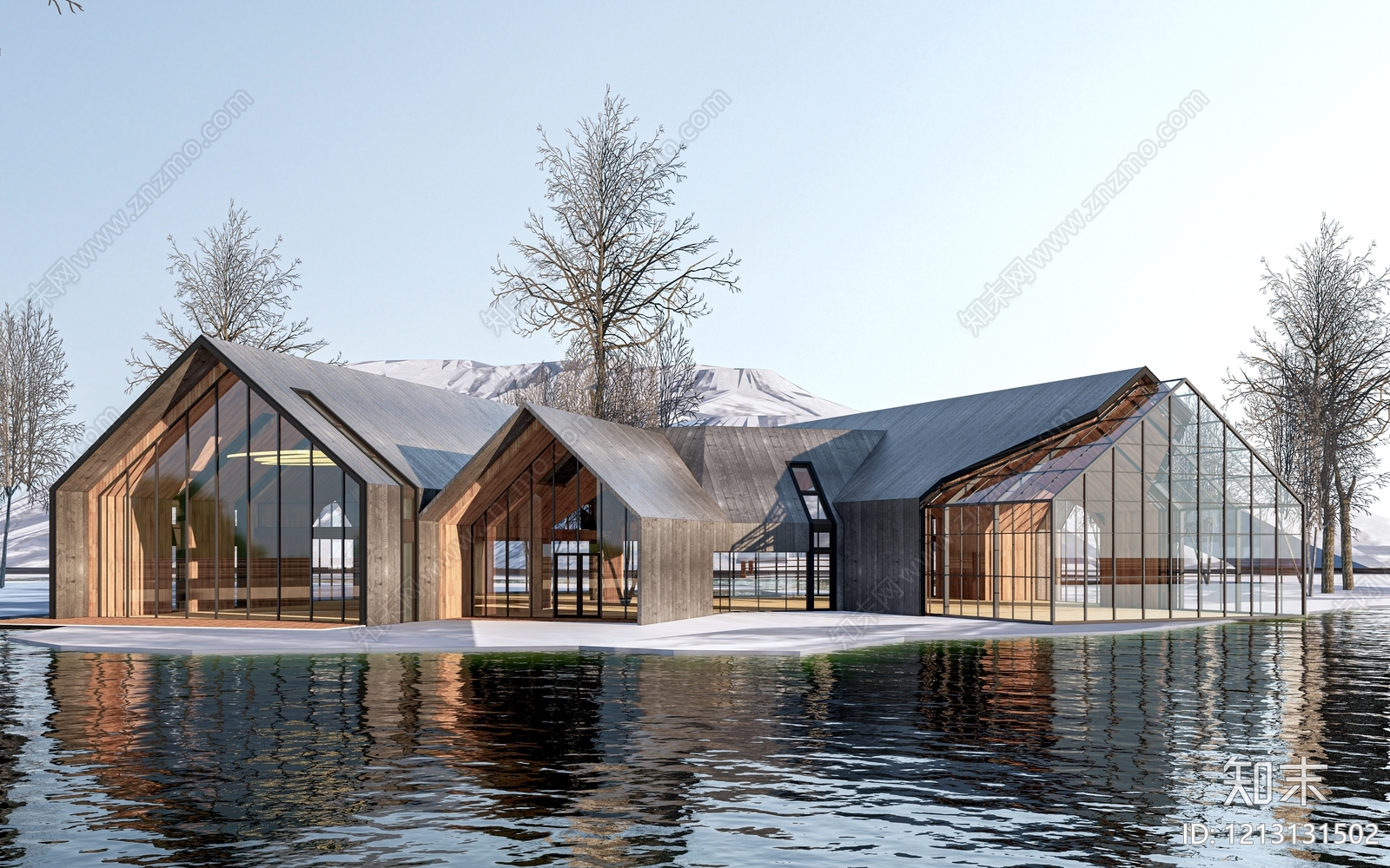 现代活动中心SU模型下载【ID:1213131502】