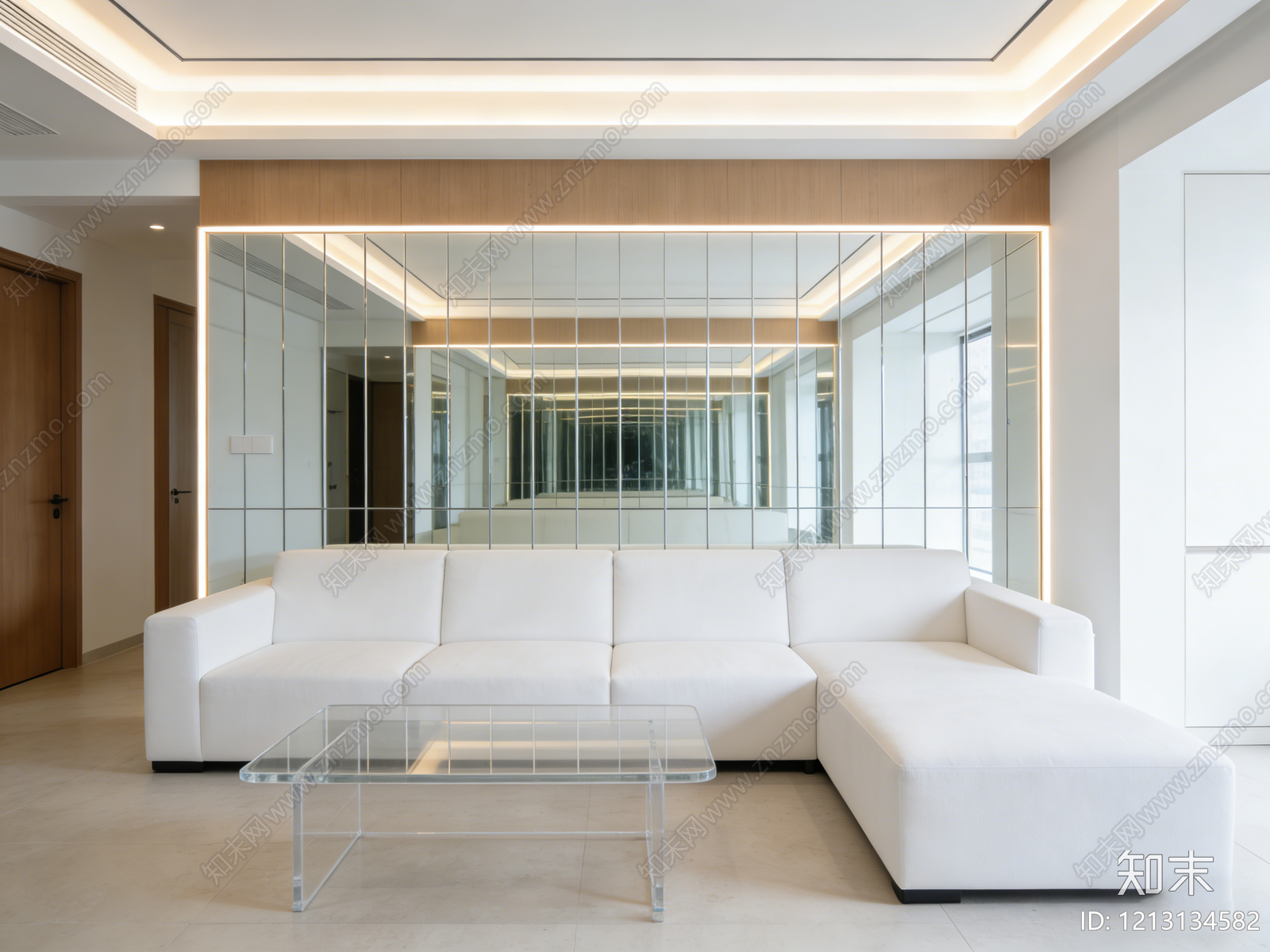 现代客厅贴图下载【ID:1213134582】