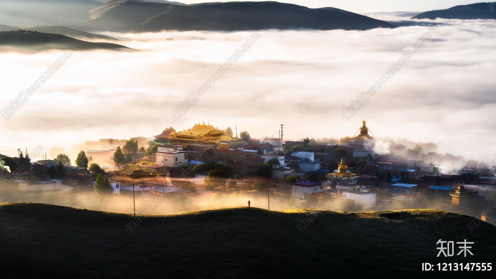 现代新中式其他风景贴图下载【ID:1213147555】