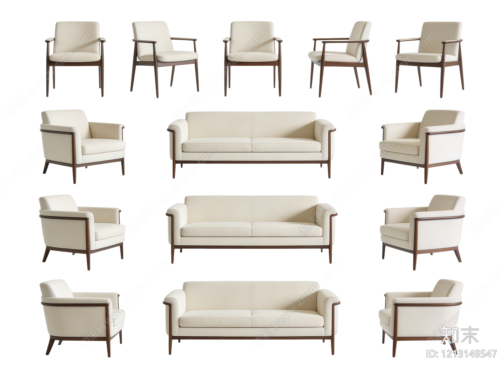 美式轻奢沙发下载【ID:1213149547】