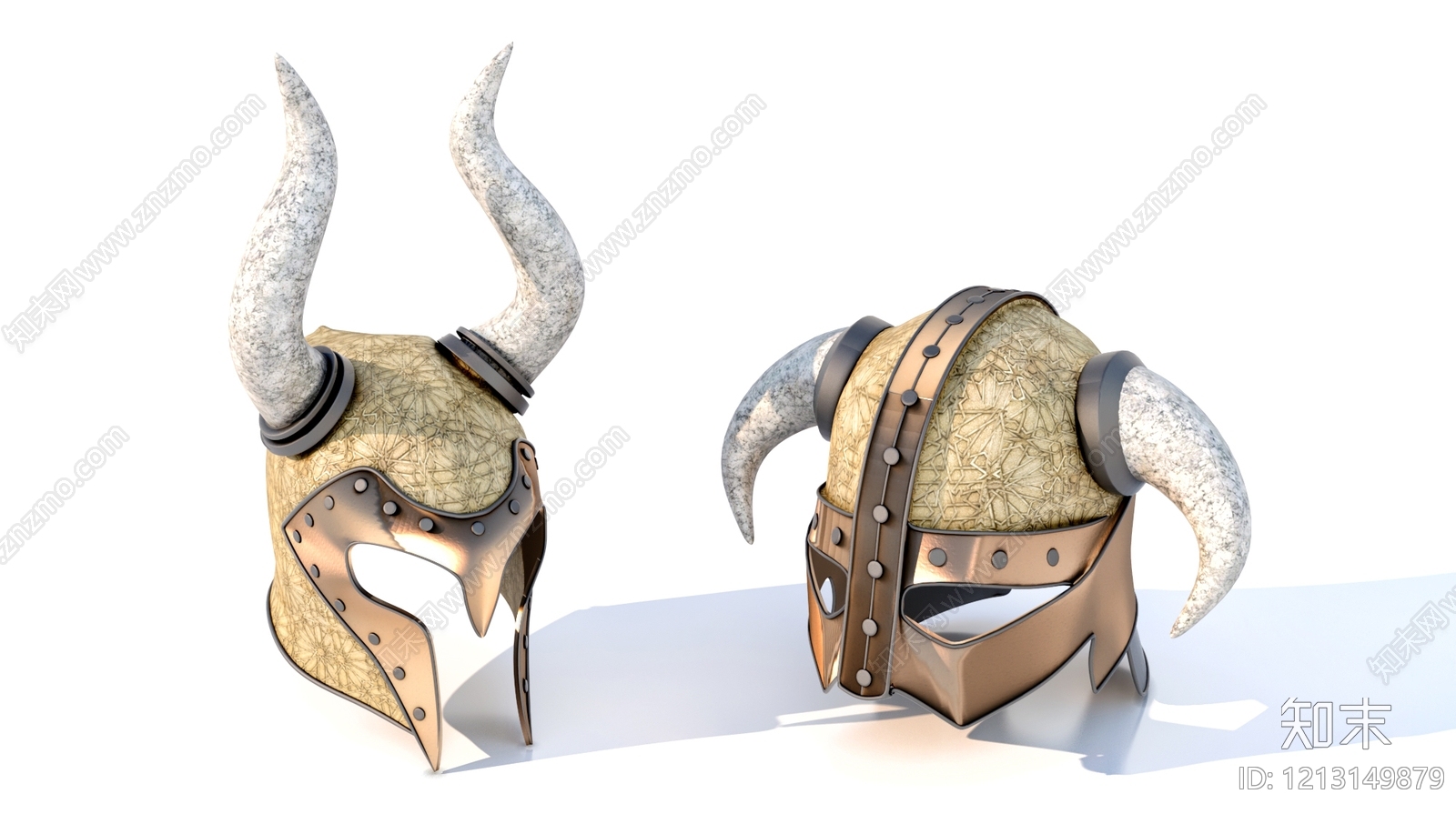 复古维京风帽子3D模型下载【ID:1213149879】