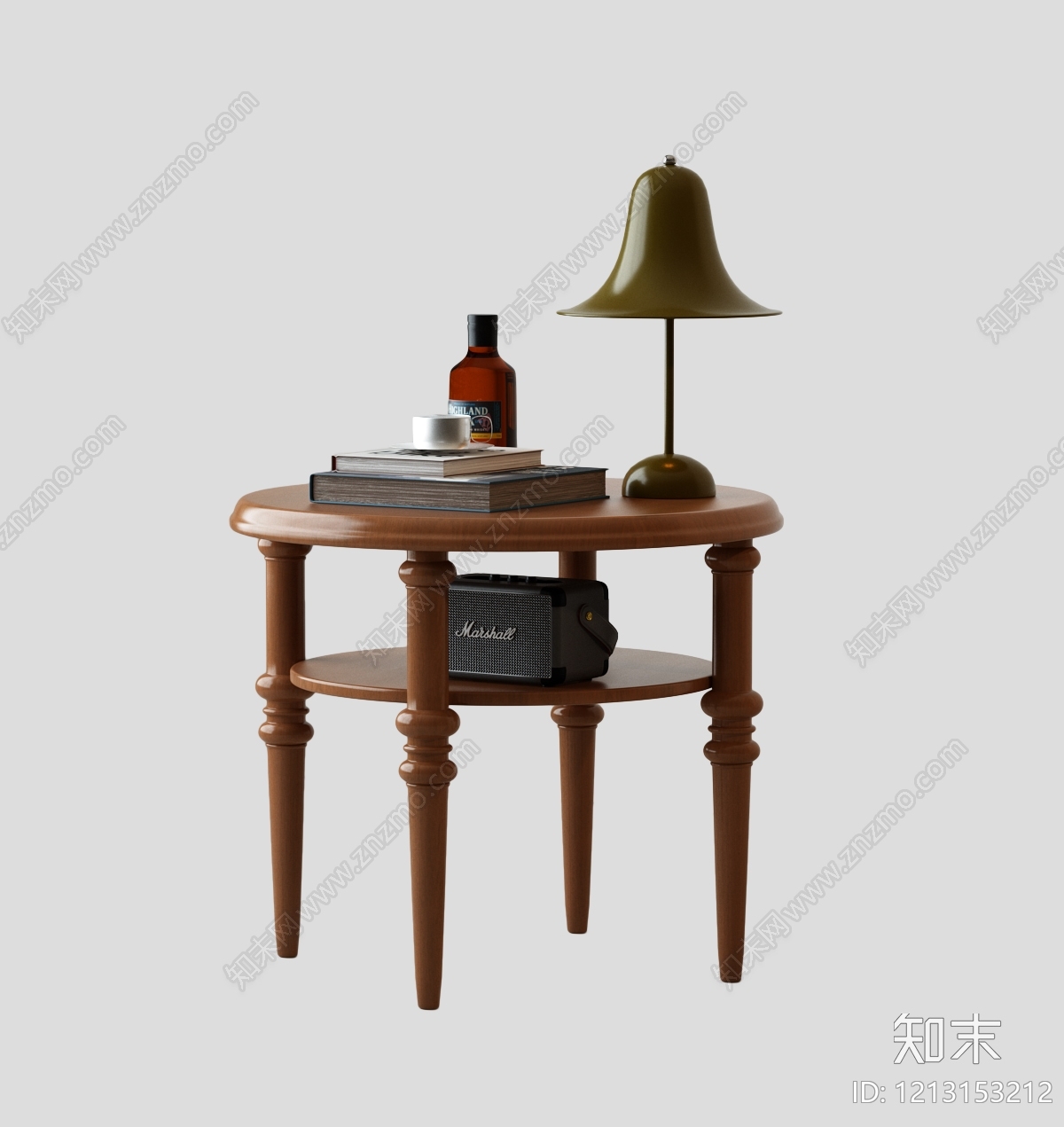 中古风边几3D模型下载【ID:1213153212】
