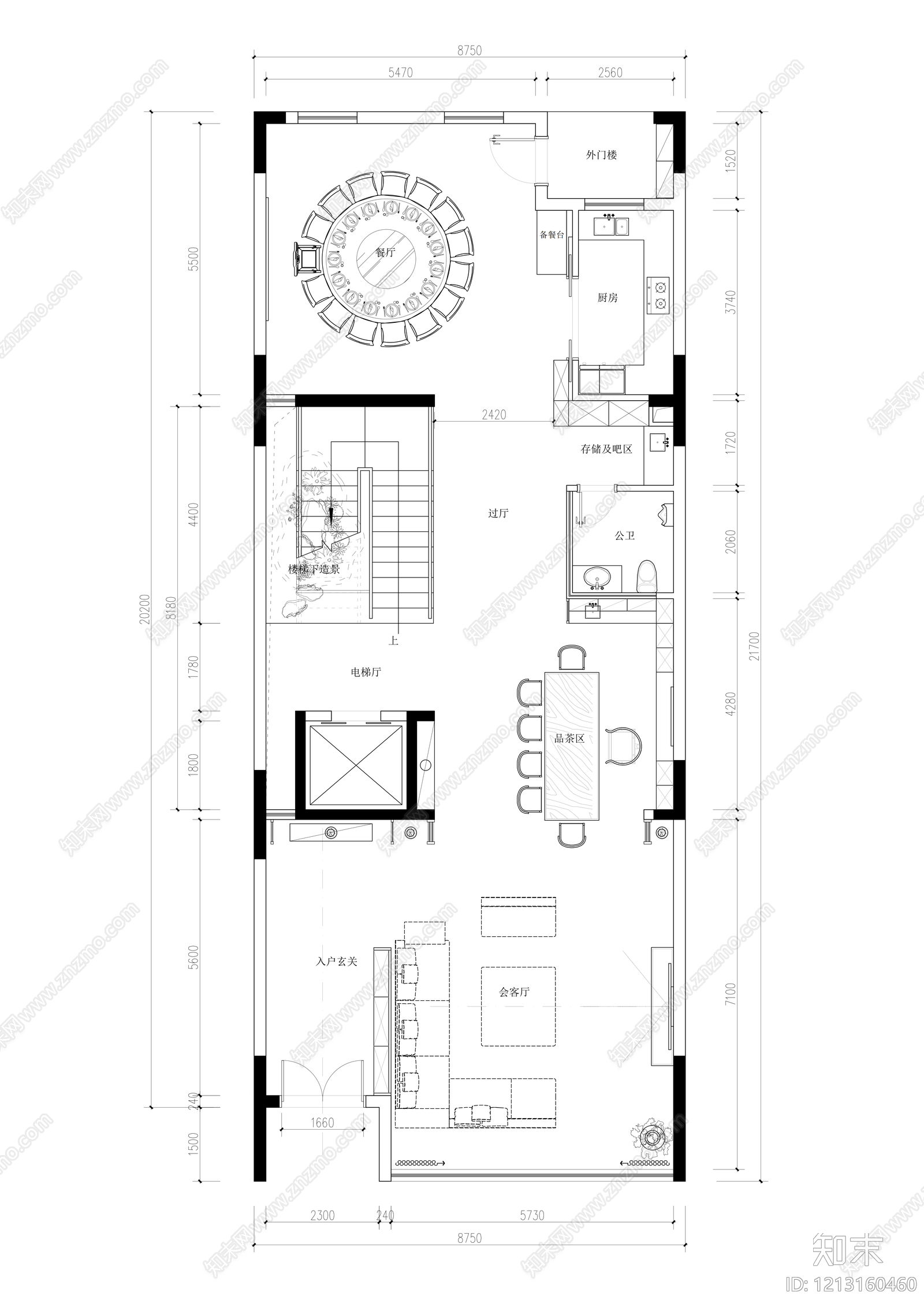 loft公寓施工图下载【ID:1213160460】