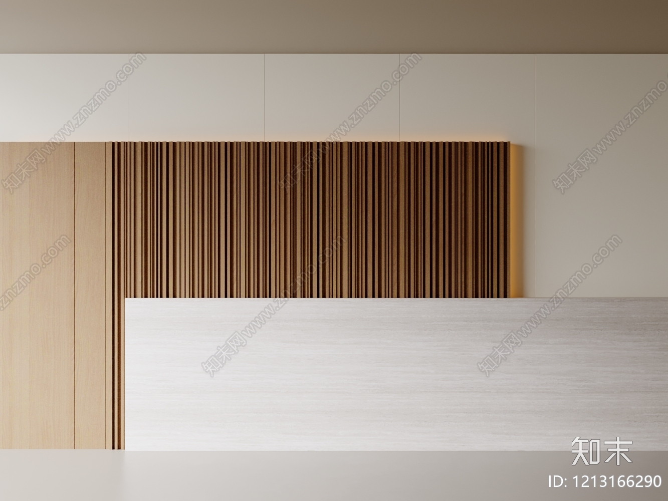 现代背景墙SU模型下载【ID:1213166290】