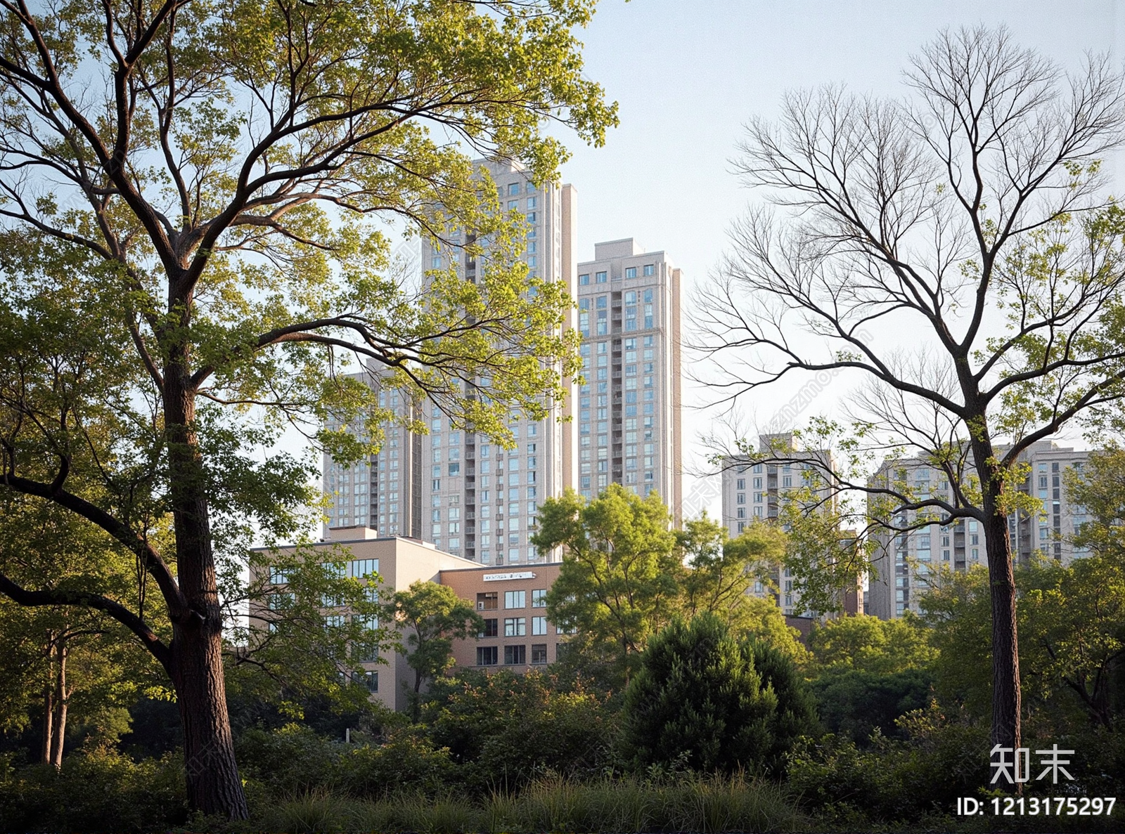 现代其它外景贴图下载【ID:1213175297】