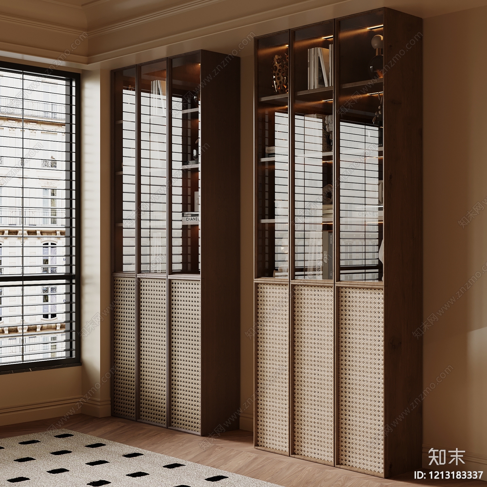中古风书房3D模型下载【ID:1213183337】