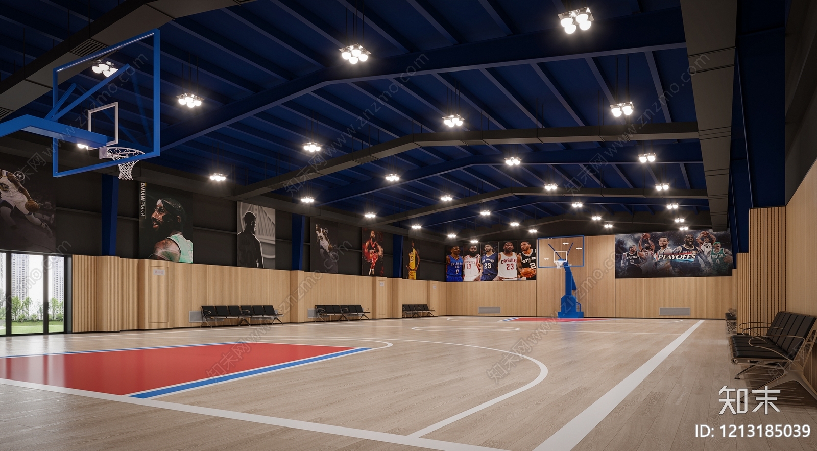 现代体育馆施工图下载【ID:1213185039】