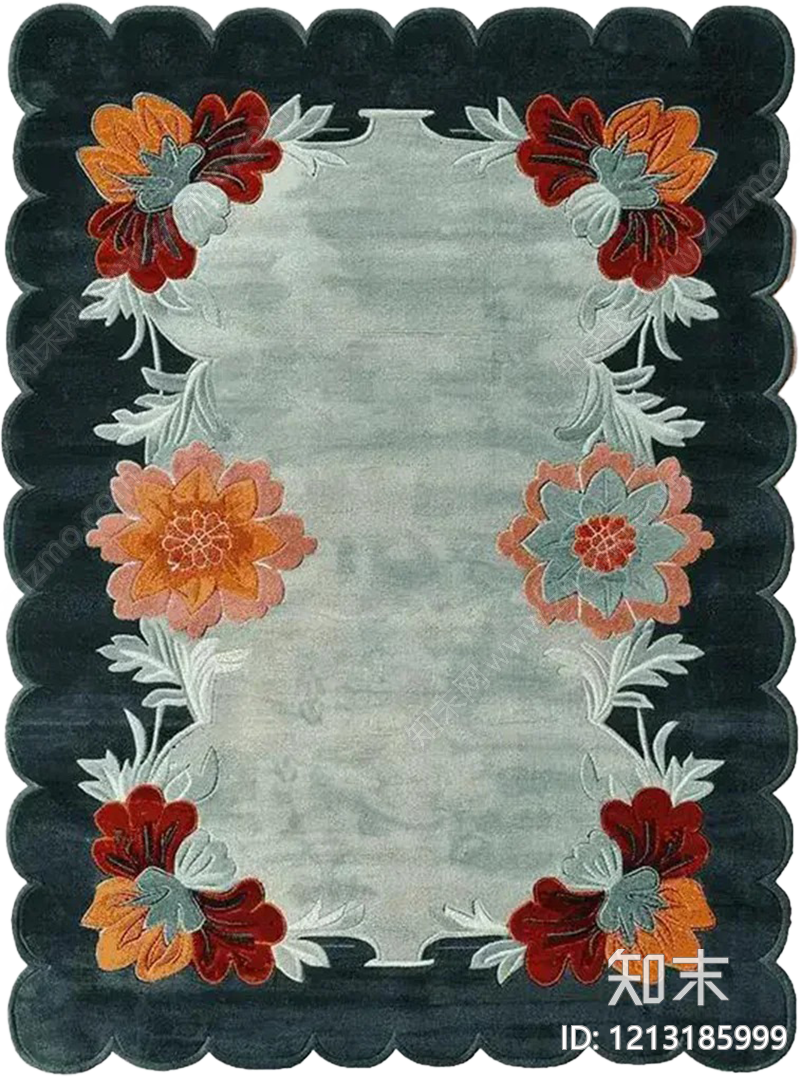 轻奢中古其他地毯贴图下载【ID:1213185999】