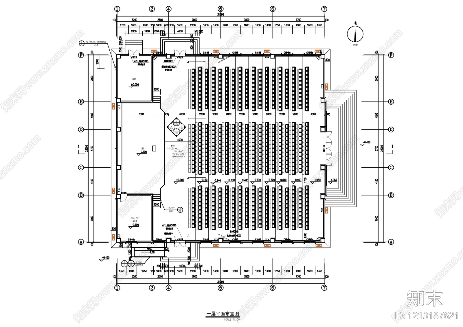 其他办公空间施工图下载【ID:1213187621】