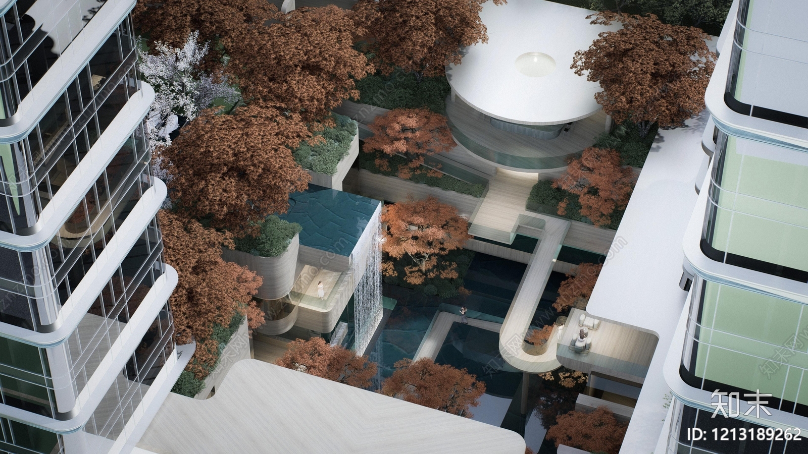 欧式复古示范区景观下载【ID:1213189262】