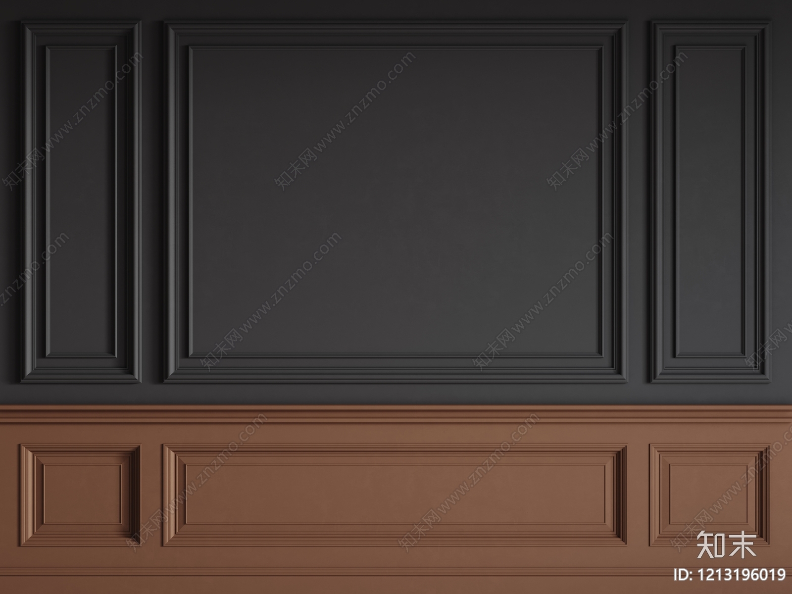 中古风背景墙SU模型下载【ID:1213196019】
