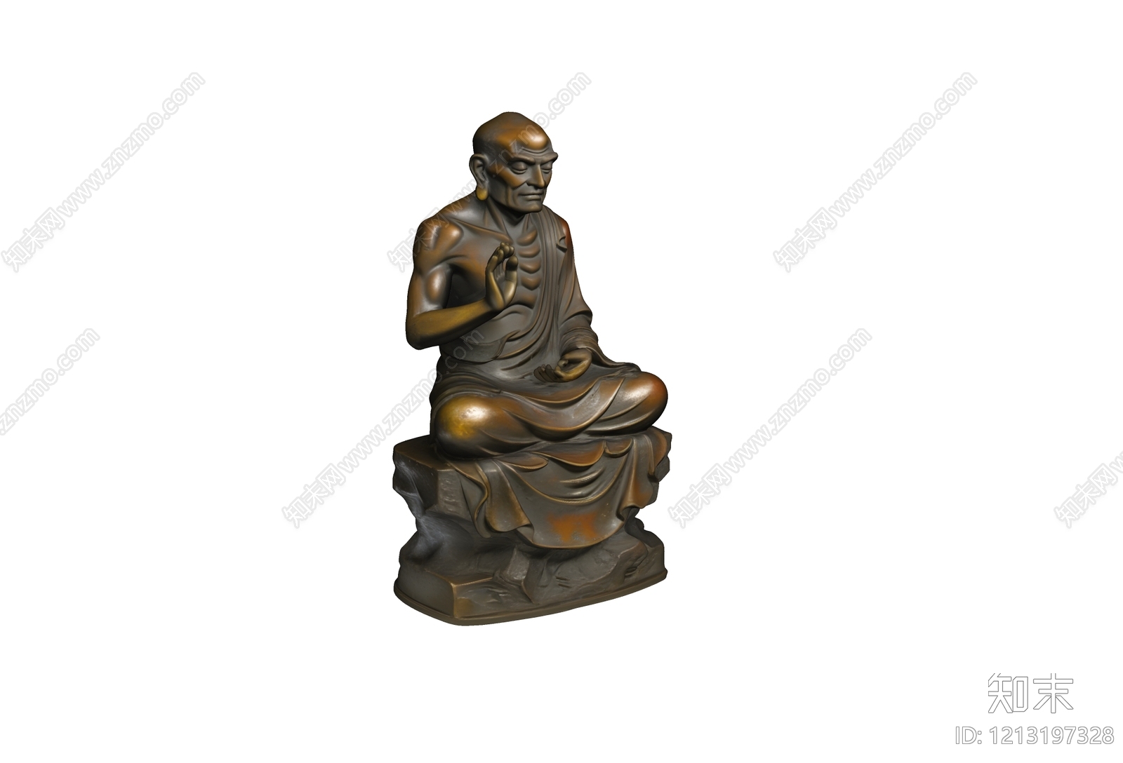 新中式佛像SU模型下载【ID:1213197328】