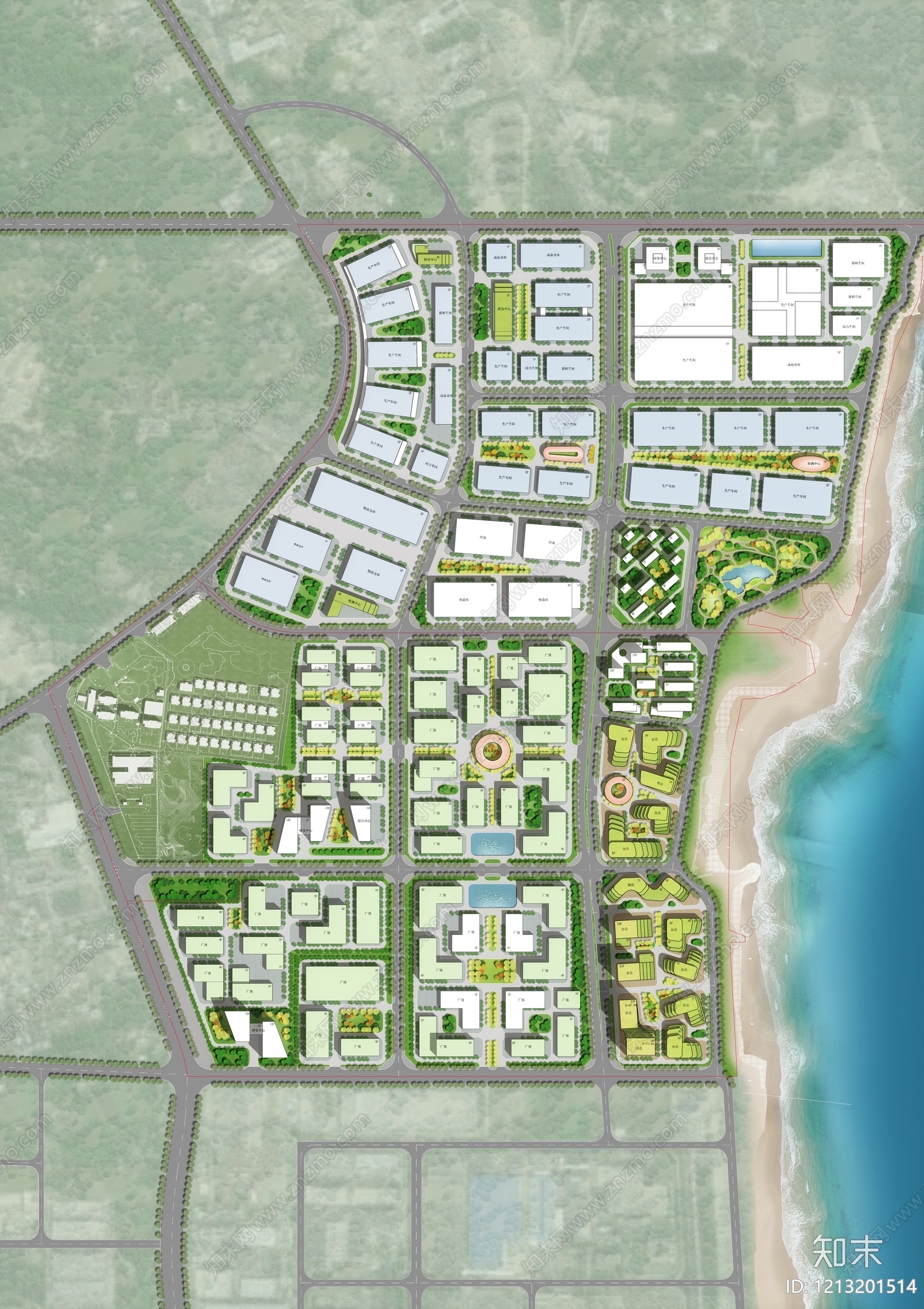 城市规划施工图下载【ID:1213201514】