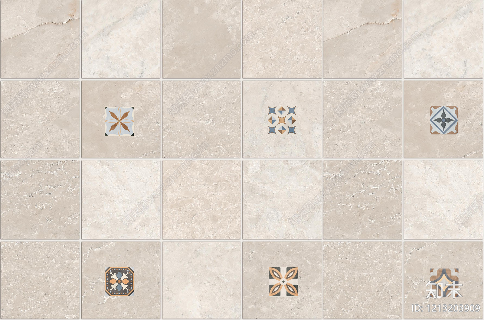美式中古拼花砖贴图下载【ID:1213203909】