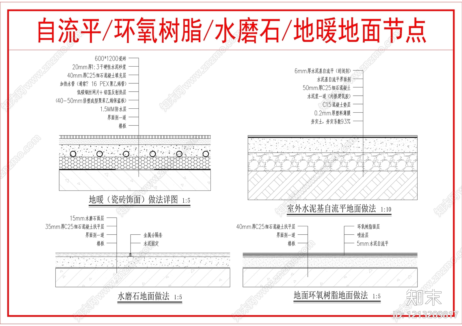 地面综合节点施工图下载【ID:1213209817】