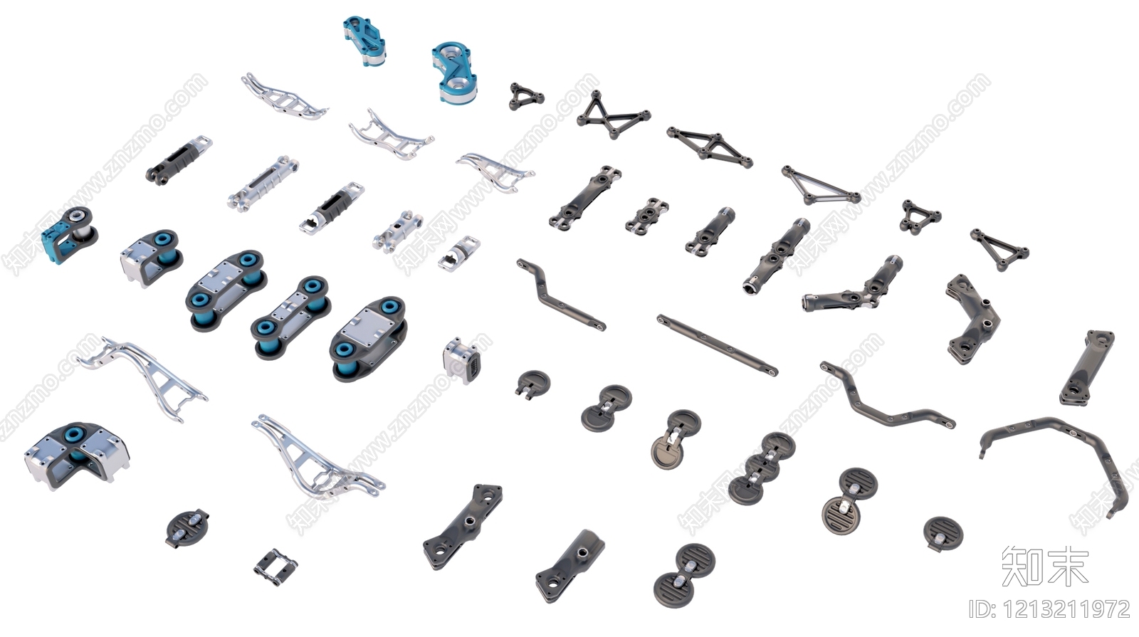 机械极简其他五金件3D模型下载【ID:1213211972】