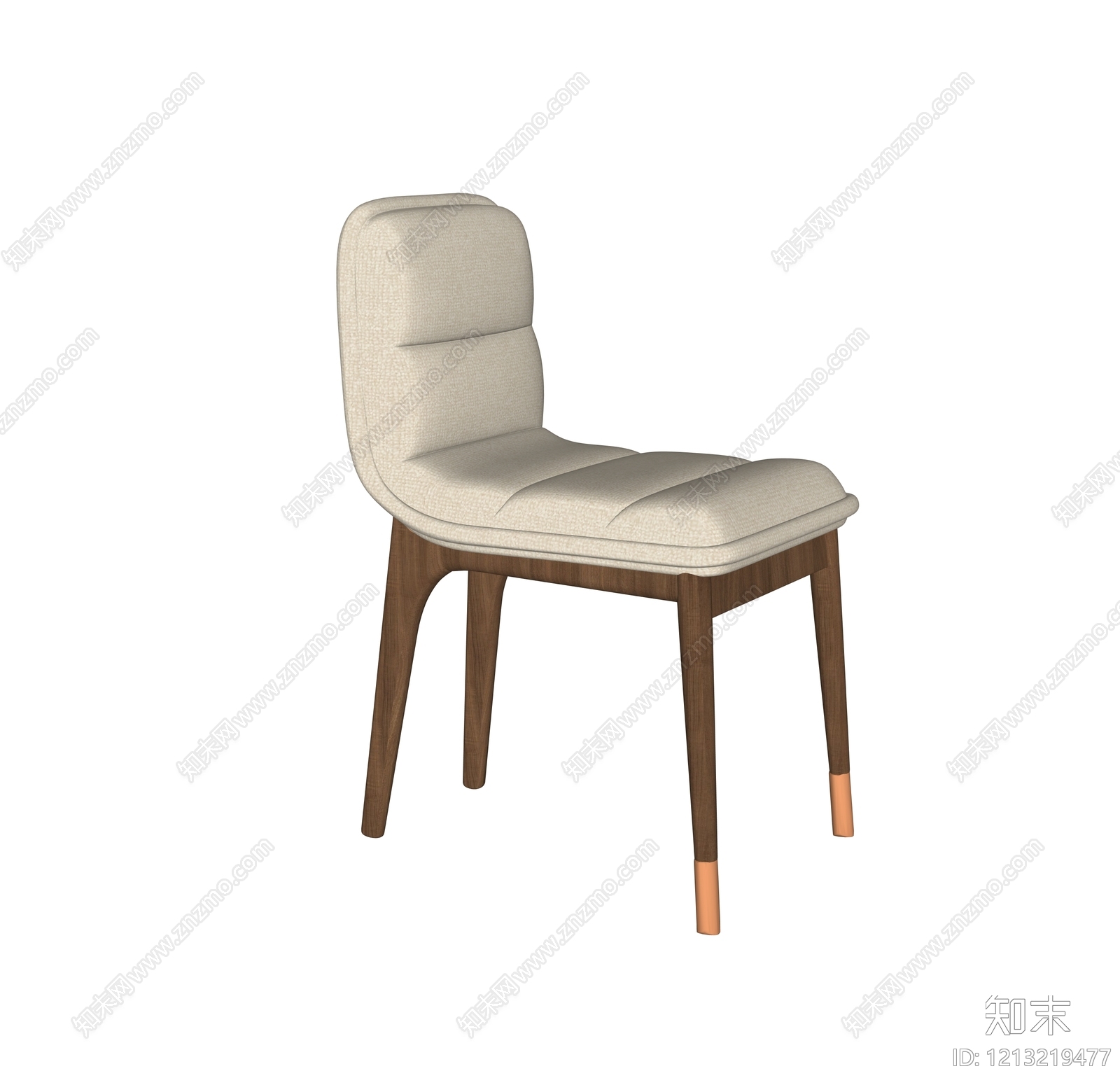 现代简约餐椅SU模型下载【ID:1213219477】