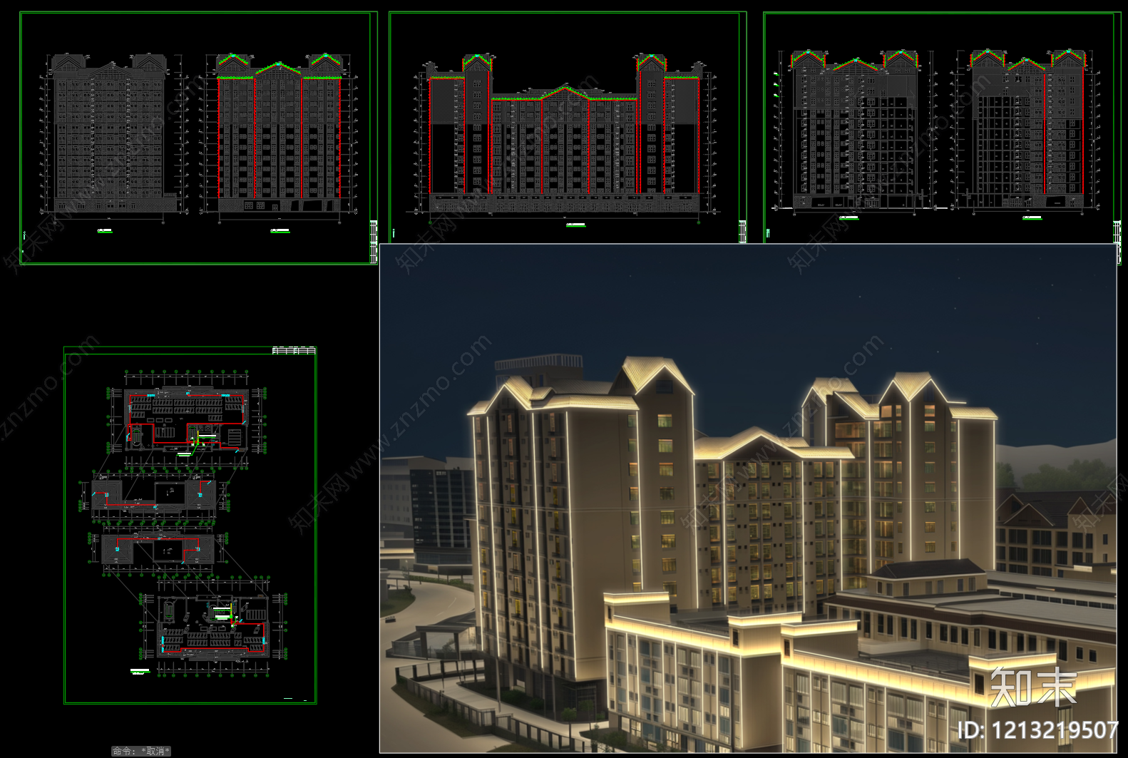 照明系统施工图下载【ID:1213219507】