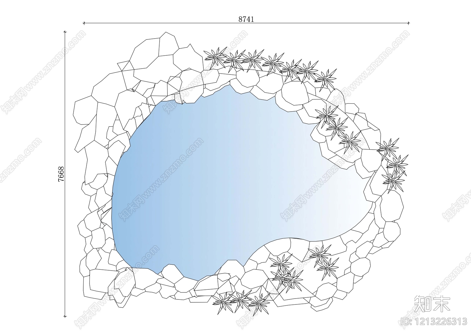 现代综合景观图库施工图下载【ID:1213226313】