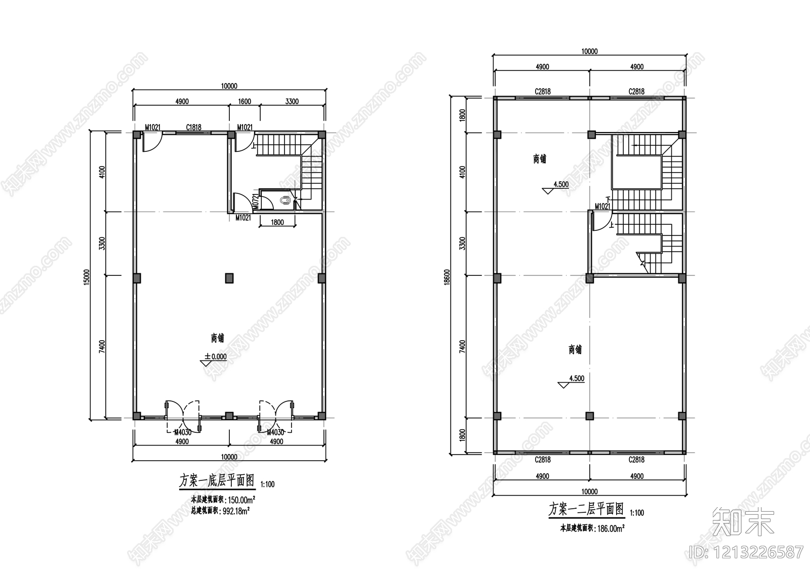 现代其他居住建筑cad施工图下载【ID:1213226587】
