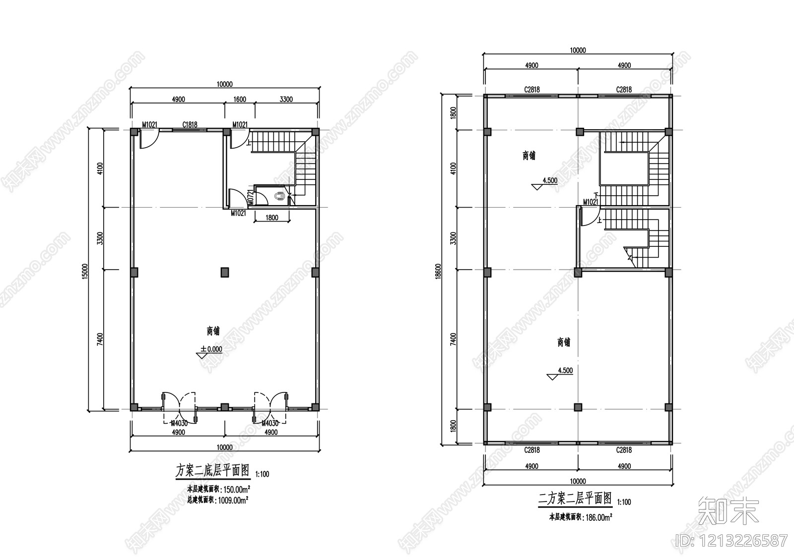 现代其他居住建筑cad施工图下载【ID:1213226587】