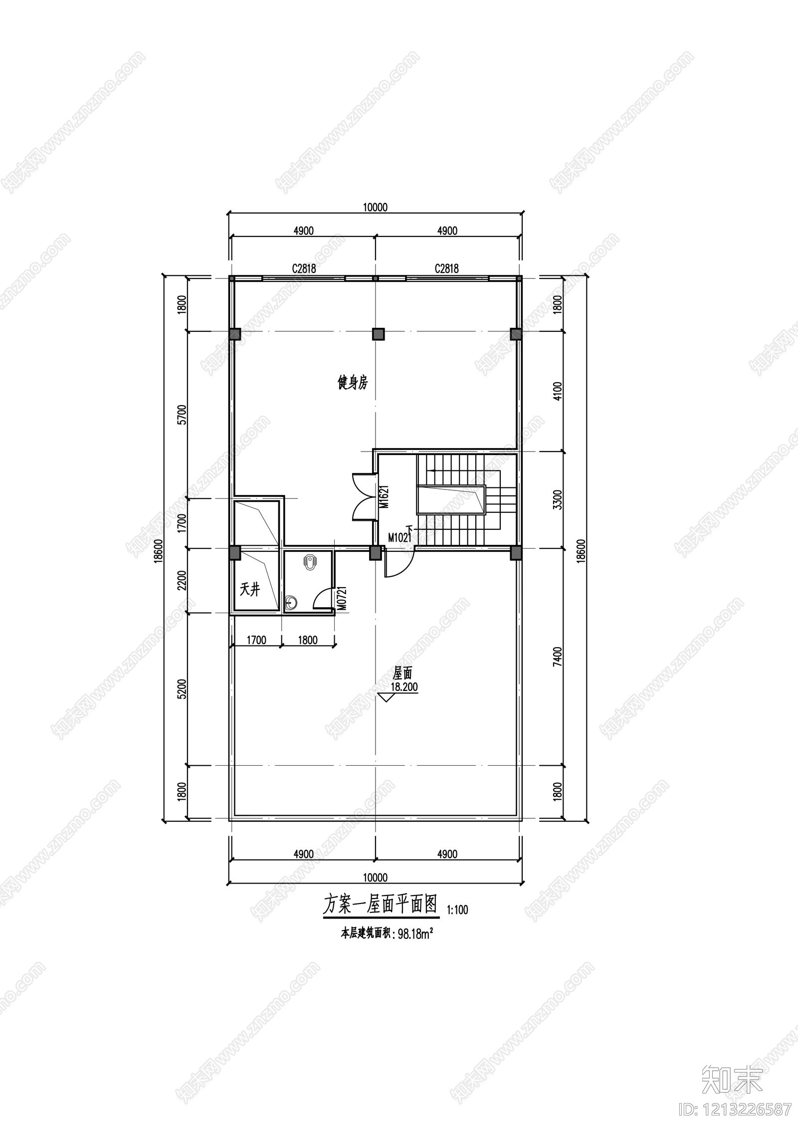 现代其他居住建筑cad施工图下载【ID:1213226587】