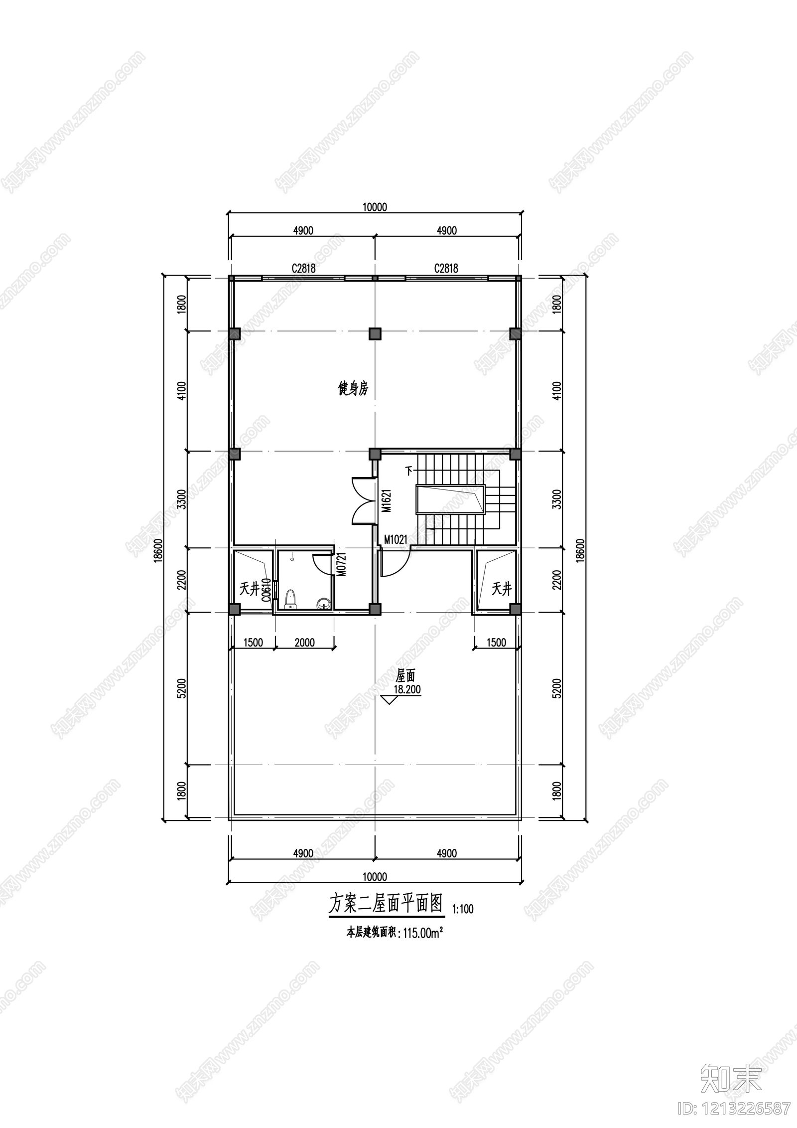 现代其他居住建筑cad施工图下载【ID:1213226587】