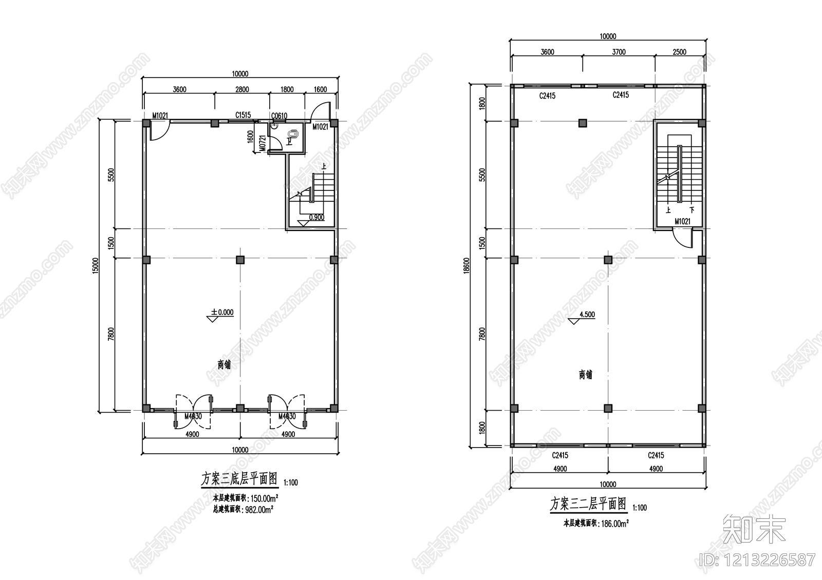 现代其他居住建筑cad施工图下载【ID:1213226587】