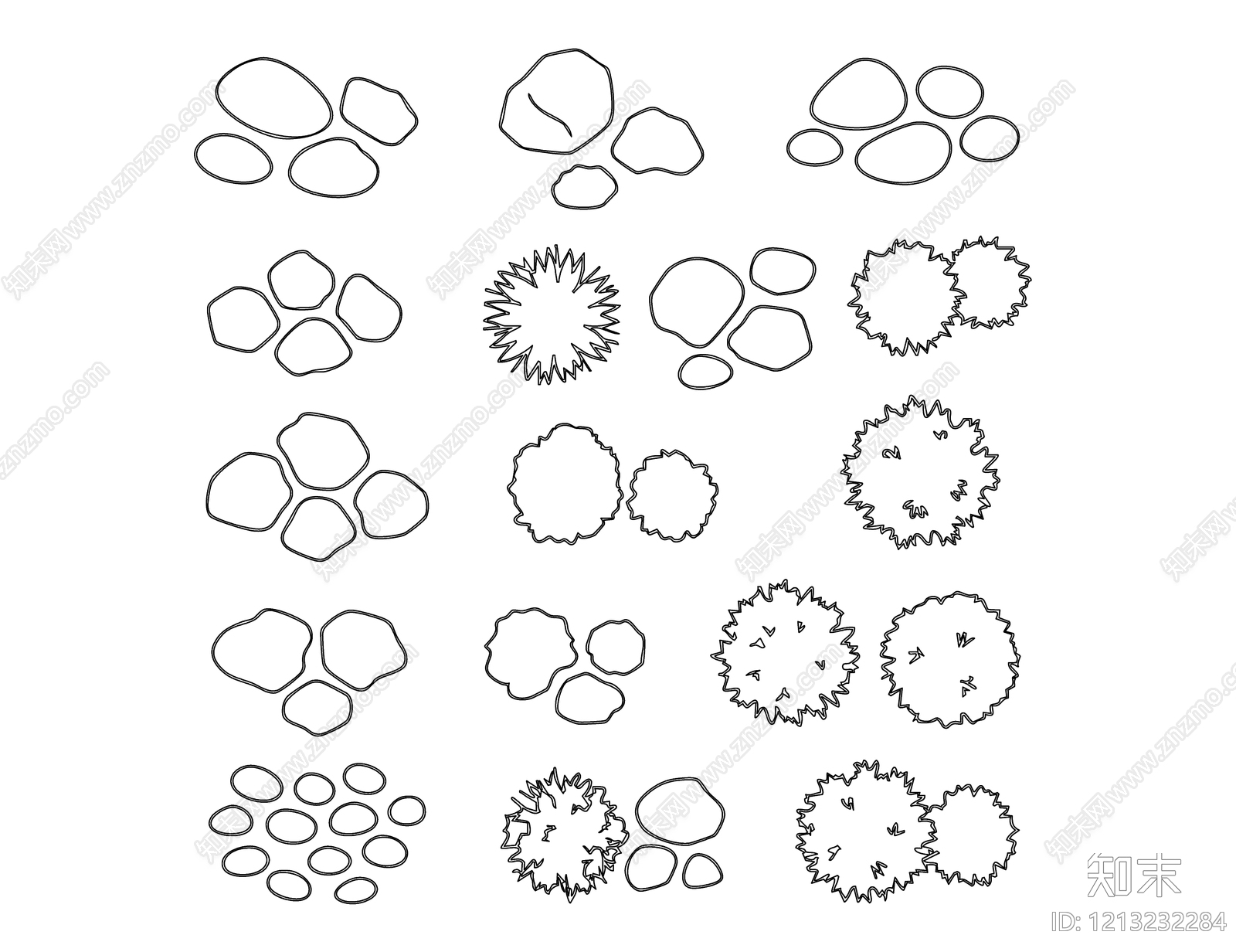 现代综合景观图库施工图下载【ID:1213232284】