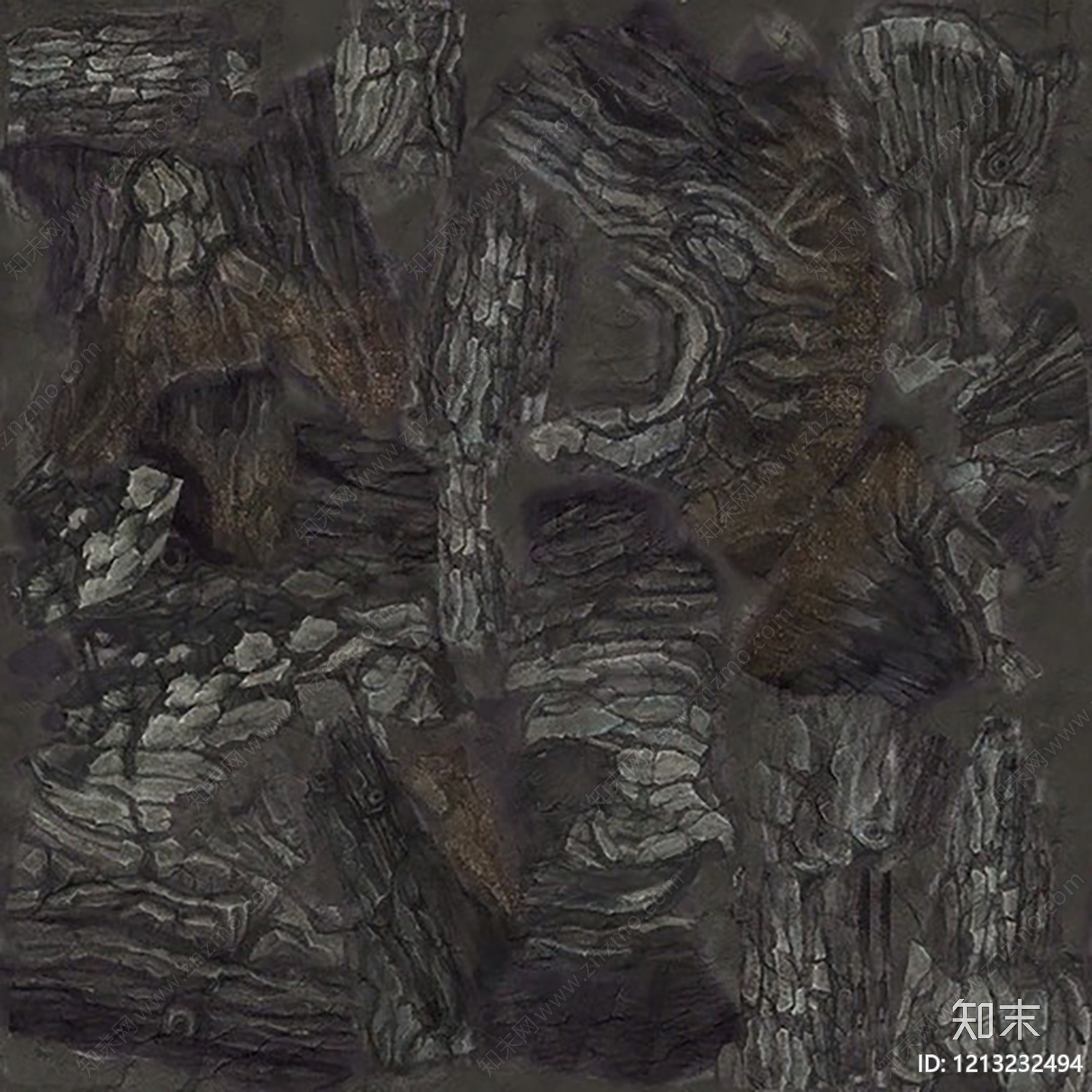 现代树皮纹理贴图下载【ID:1213232494】