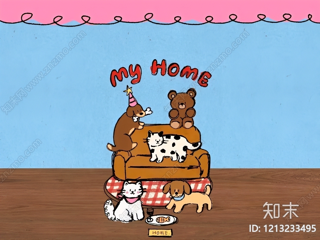 现代其他挂画贴图下载【ID:1213233495】