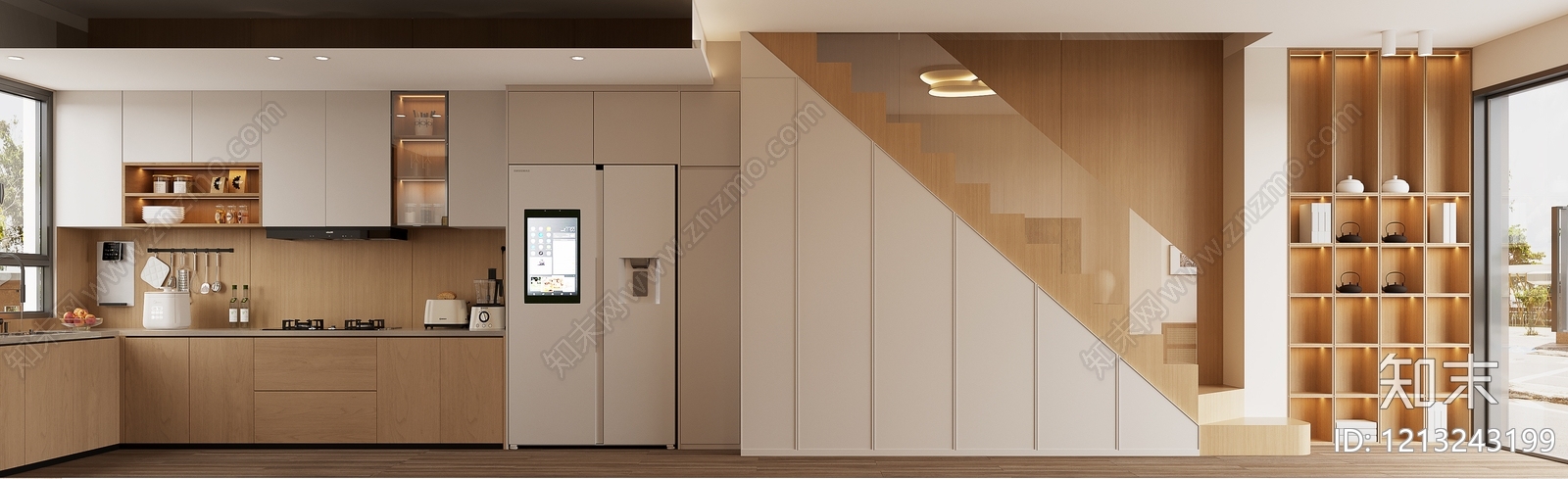 现代民宿3D模型下载【ID:1213243199】