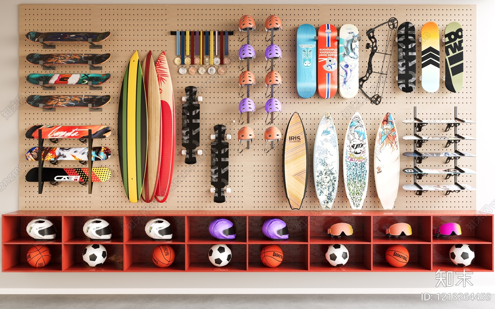 现代运动风健身器材SU模型下载【ID:1213264459】