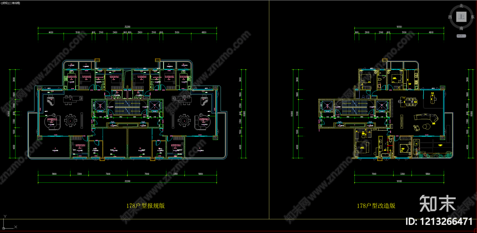 现代轻奢住宅楼建筑cad施工图下载【ID:1213266471】