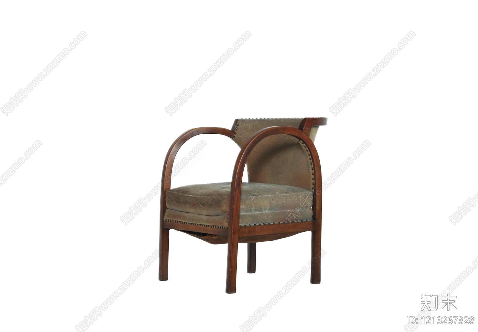中古风休闲椅SU模型下载【ID:1213267328】