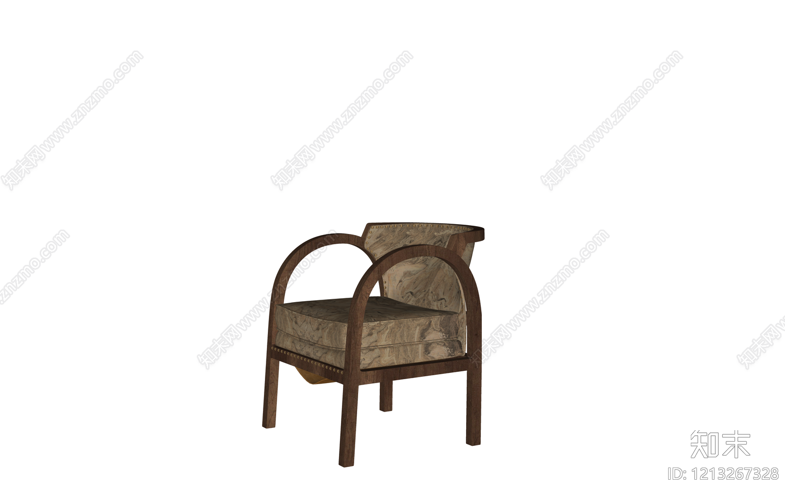 中古风休闲椅SU模型下载【ID:1213267328】