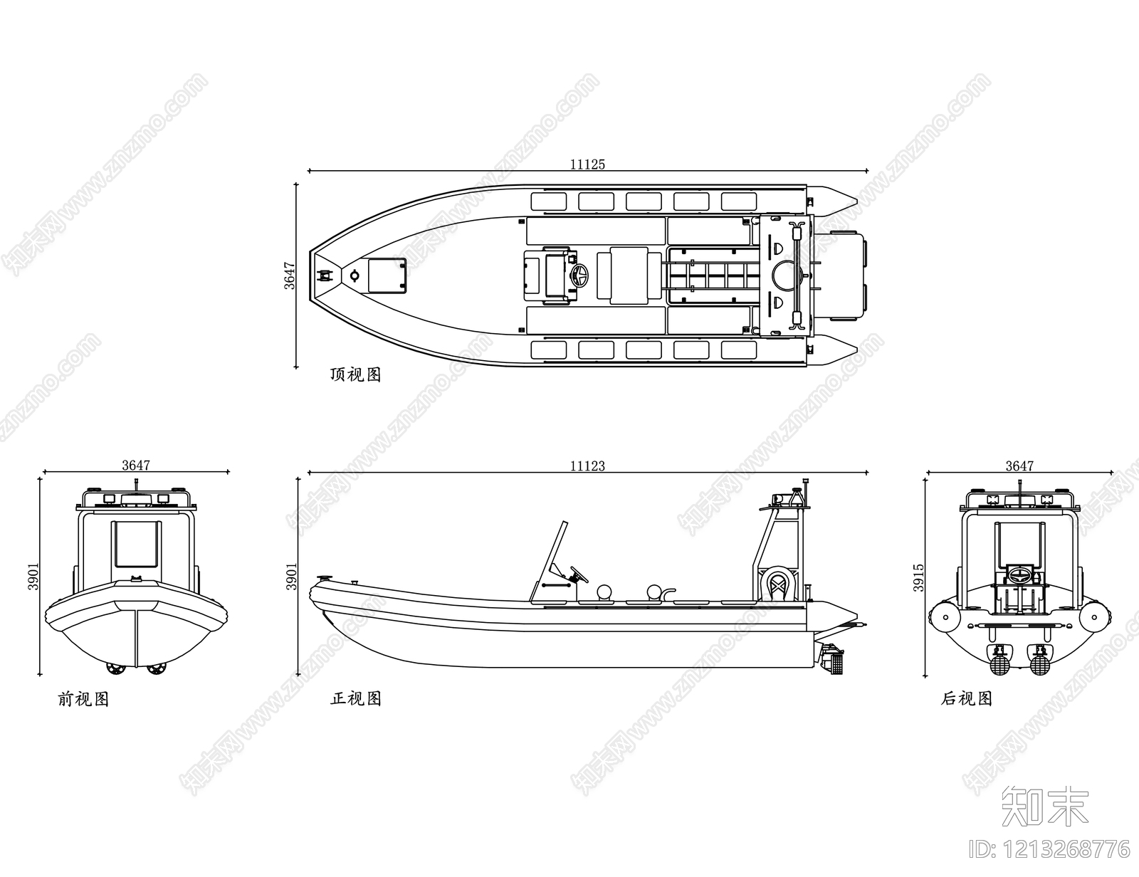 现代交通工具图库CAD图纸