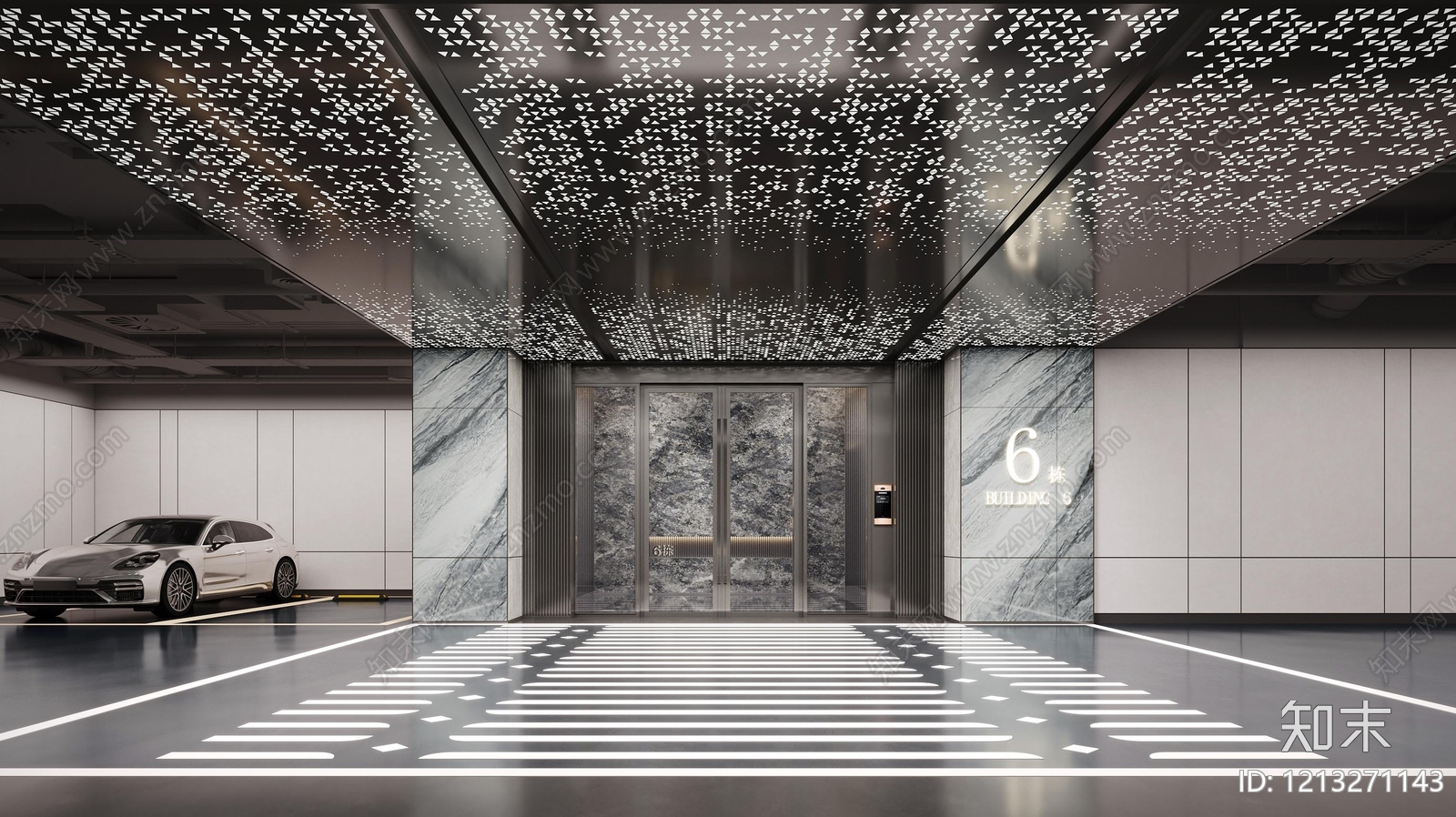 现代轻奢住宅公区下载【ID:1213271143】